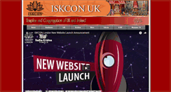 Desktop Screenshot of iskconuk.com