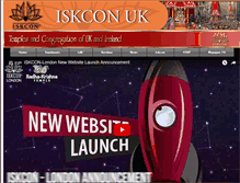Tablet Screenshot of iskconuk.com
